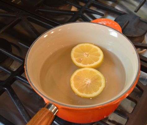 10 Ways to Use Lemons to Freshen Up Your Kitchen Boil Lemons House Smells, Boiling Lemons House Smells, Lemon Air Freshener Diy, Old Lemons What To Do With, What To Boil To Make House Smell Good, Cleaning With Lemons, Clean House Smell, Simmer Pots, Boil Lemons