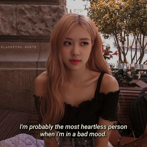 Baddie Quotes Savage, Baddie Attitude, Quotes Savage, Bp Quote, In A Bad Mood, K Quotes, Savage Quotes, Blackpink Memes, Kpop Quotes