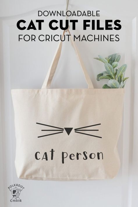 Free cricut svg files with a cat theme. You had me at meow, i like cats and maybe 3 people, cat person. #cricut #svg Free Cricut Svg, Cricut Supplies, Polka Dot Chair, Cricut Svg Files, Personalized Wood Signs, Free Cricut, Book Tote Bag, Free Cats, Cat Themed