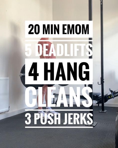 Hang Clean, Workout Ideas, Kettlebell, All You Need Is, Crossfit, On Instagram, Instagram