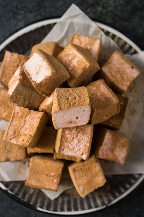 Blood Orange Marshmallows  — Amanda Frederickson Orange Marshmallows, Marshmallow Drink, Ina Garten Recipe, Marshmallow Desserts, Marshmallow Recipe, How To Make Marshmallows, Popcorn Treats, Marshmallow Frosting, Ina Garten Recipes