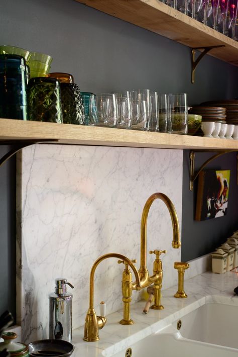 Should I have a real marble worktop in my kitchen? A blog comparing pros and cons of marble and quartz worktops. - The deVOL Journal - deVOL Kitchens