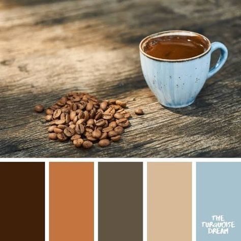 Coffee Site, Coffee Posters, Vision Wall, Colour Palate, Painting Corner, Palettes Color, Restaurant Design Inspiration, Website Color Palette, Perfect Cup Of Coffee