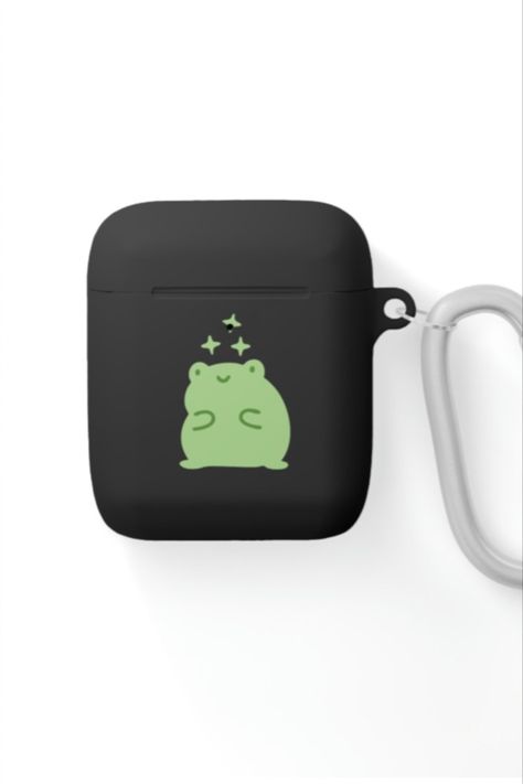 Kawaii Airpods, Frog Kawaii, Airpod Cases, Airpods Pro Case, Frog Design, Cute Frog, Cute Frogs, Airpods Case, Airpod Case