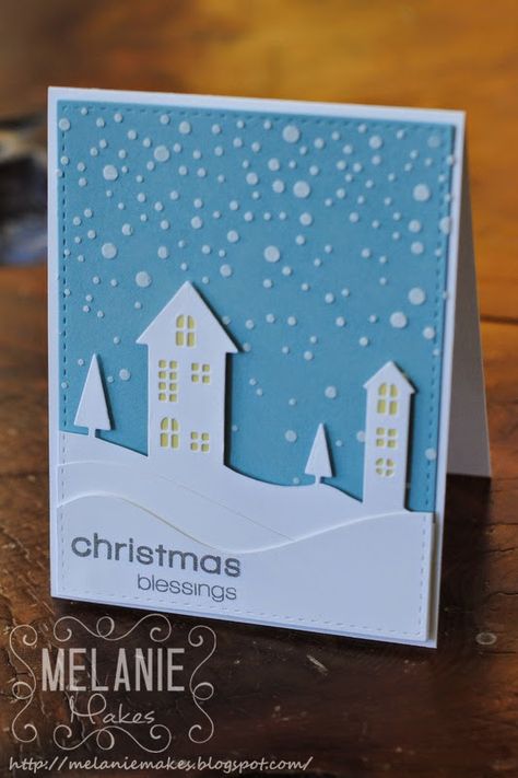 Simon Says..., Christmas Card Inspiration, Christmas Blessings, Stampin Up Christmas, Christmas Holiday Cards, Diy Christmas Cards, Christmas Cards To Make, Winter Cards, Simon Says Stamp