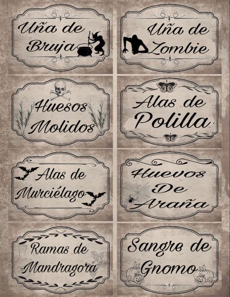 Etiquetas vintage halloween en español Imprimibles Harry Potter, Cumpleaños Harry Potter, Harry Birthday, Hp Harry Potter, Festa Harry Potter, Anniversaire Harry Potter, Harry Potter Birthday Party, Harry Potter Halloween, Harry Potter Decor