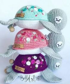 PATRONES AMIGURUMI GRATIS: PATRON GRATIS TORTUGA AMIGURUMI 46331 Crochet Turtle Pattern Free, Crocheted Stuffed Animals, Crochet Turtle Pattern, Crochet Toys Free, Crochet Panda, Pola Amigurumi, Crochet Turtle, Turtle Pattern, Crochet Animals Free Patterns