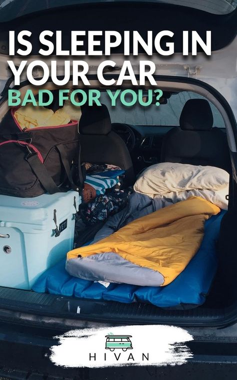 Camp In Your Car, Camping Out Of Your Car, Sleeping In Your Car Hacks, Camping In Your Car, Living In Car Hacks, Suv Camping Ideas, Small Car Camping, Living Out Of Your Car, Living In My Car