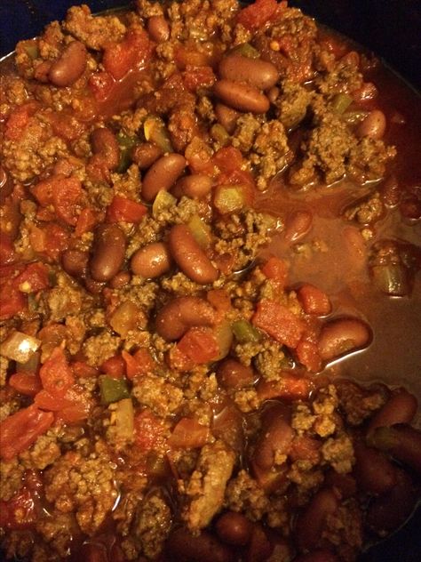 Homemade Chili Recipe | Allrecipes Chili With Rotel Recipe, Chili With Beans And Ground Beef, Nalley Chili Recipe Copycat, Chili Recipe Without Kidney Beans, Chilli Beans Recipe Homemade Chili, Allrecipes Chili, Chile Beans, Homemade Chilli Recipe, Chili Recipe From Scratch