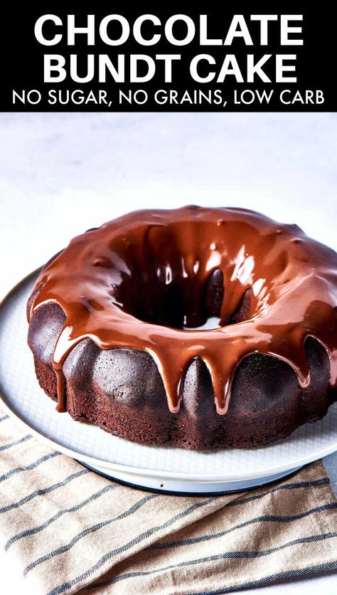 This keto bundt cake is moist, fluffy, and secretly low carb! Ready in minutes, it's made in one bowl and full of chocolate flavor! Keto Bundt Cake, Chocolate Bundt Cake Recipe, Cream Cheese Brownies, Chocolate Bundt, Bundt Cake Recipe, Keto Chocolate Cake, Chocolate Bundt Cake, Keto Cake, Keto Brownies