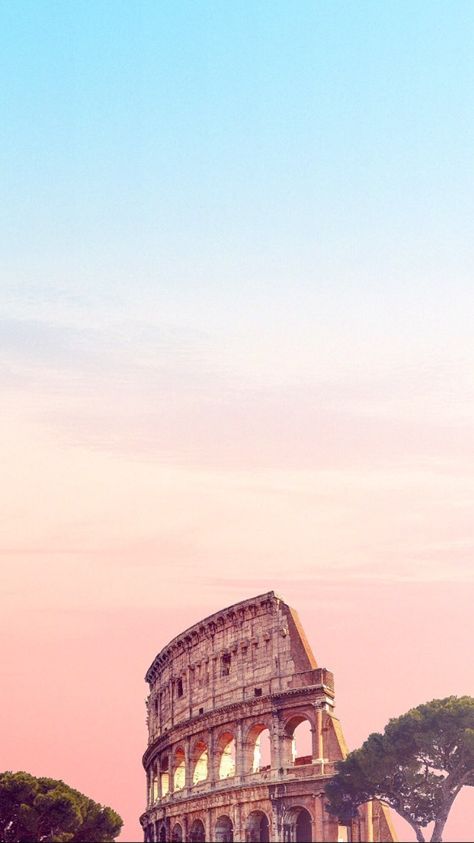 Feminine Iphone Background, Italy Phone Backgrounds, Rome Aesthetic Pink, Rome Phone Wallpaper, Wallpaper Backgrounds Italy, Italy Phone Wallpaper, Italy Background Aesthetic, Rome Backgrounds, Pink Italy Aesthetic