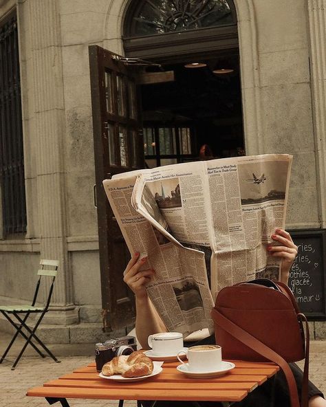 Academia Aesthetic, Old Money, A Coffee, Dream Life, Mood Boards, Aesthetic Pictures, Newspaper, Photography Inspiration, Coffee Shop