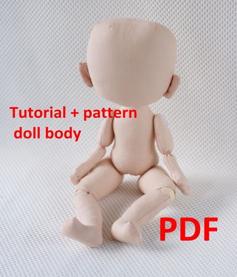 Doll Body Pattern, Cloth Doll Patterns, Doll Making Patterns, Body Pattern, Fabric Doll Pattern, Pattern Doll, Rag Doll Pattern, Photo Pattern, Doll Sewing Patterns