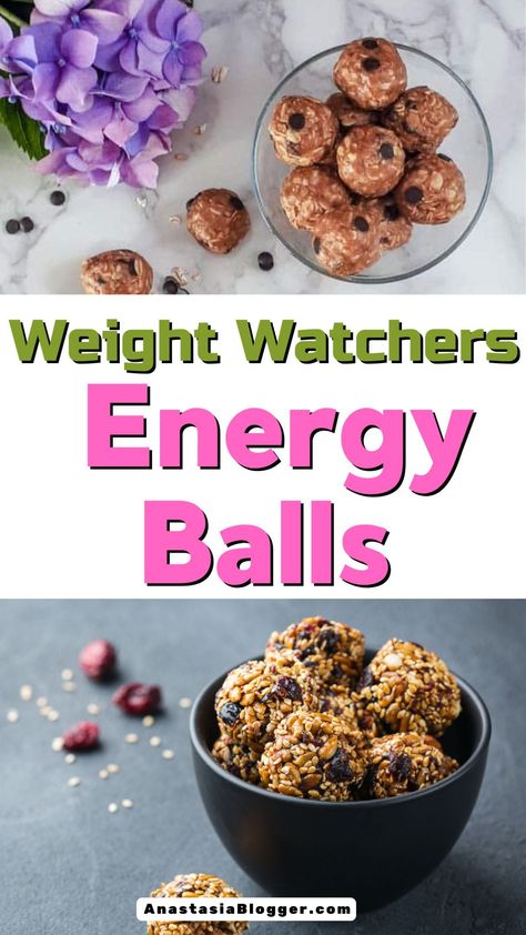 Weight Watchers Peanut Butter Energy Balls Superfood Energy Balls, No Bake Energy Balls, Peanut Butter Energy Balls, No Bake Energy, Bake Easy, Weight Watchers Snacks, Low Carb Easy, Wholesome Snacks, Weight Watchers Chicken Recipes