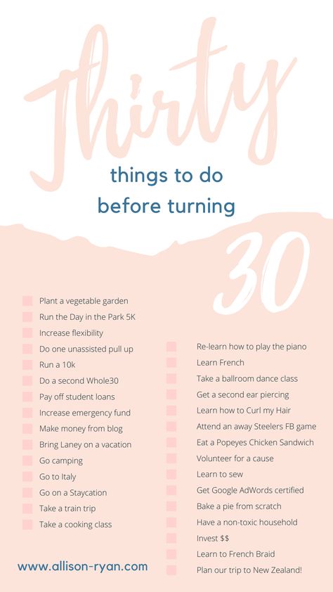 Things To Do Before Turning 20, 32 Things To Do Before 32, 20 Things To Do Before 20 Bucket Lists, Before 30 Goals, Things To Know In Your 20s, Things To Do Before 30 Women, Bucket List Ideas Before 30, Things To Do In 20s Life, 30 Things For 30th Birthday