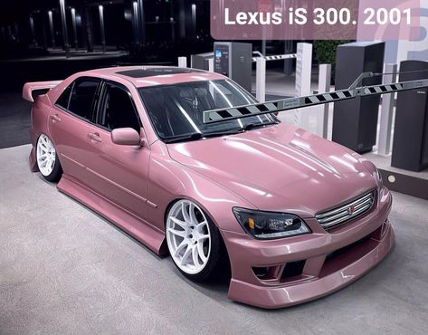 #Lexus iS 300(2001) Lexus Is250 Modified, Lexus Is300 Modified, Pink Lexus, Is300 Lexus, Lexus Sedan, Lexus Sc300, Pink Cars, Lexus Ls400, Rich Cars