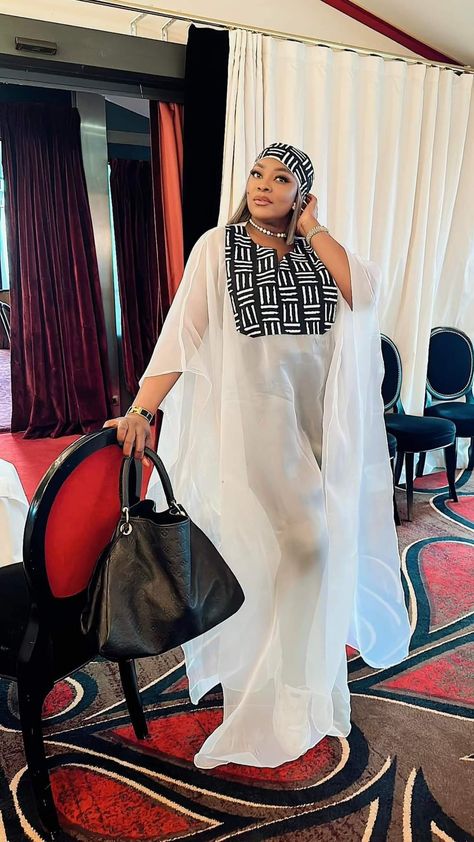 African Agbada Styles For Women, Organza Bubu Gown, Organza Boubou Styles For Women, Organdy Bubu Gown Styles, Organza Bubu Gown Styles, Organdi Dress, Organza Kaftan, Rich Auntie, Boubou Styles For Women