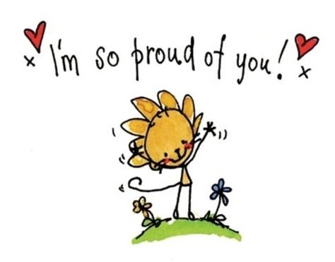 Message for Monday - I am so proud of you.  Be proud of yourself - you can see the road you have traveled to get here!  *pass it on* Proud Of You Quotes, Congratulations Quotes, Team Motivation, Happy Day Quotes, Hug Quotes, Im Proud Of You, So Proud Of You, Snoopy Quotes, Dump A Day