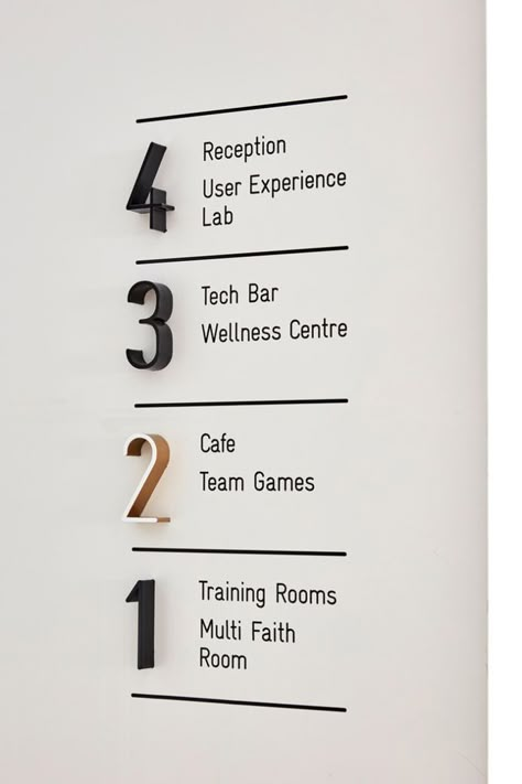 Search Signage and System images on Designspiration Directory Signage, Hospital Signage, Corporate Signage, Room Signage, Hotel Signage, Interior Signage, Wayfinding Signage Design, Signage And Wayfinding, Office Signage