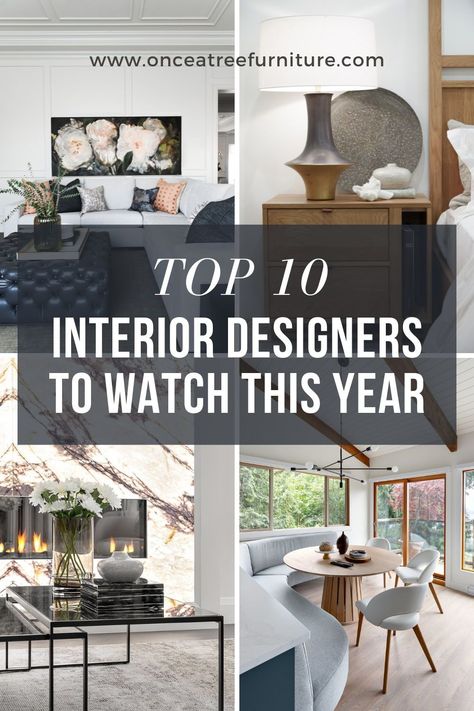 Whether you like minimalist and modern interior design or luxury home design, here are ten talented Canadian interior designers you should be watching this year. Canadian Homes Interiors, Luxury Home Design, Luxurious Interior Design, Tree Furniture, Minimalist Sofa, Luxury Furniture Design, Minimalist Tables, Designer Interior, Furniture Trends