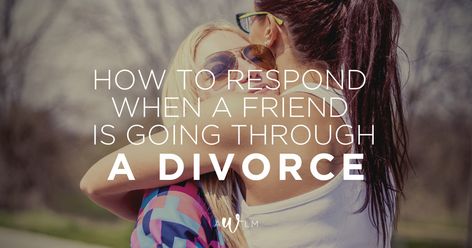 Do you have a friend or family member going through a separation or divorce? Have you found it hard to know what to say or do? . Contributor Amanda Flinn leads us gently in ways we can choose to show up for those going through or thinking about getting a divorce! Comfort Friend, Getting A Divorce, Going Through A Divorce, Newly Divorced, A Separation, Baby Yoga, Words With Friends, First Response, Divorce Quotes