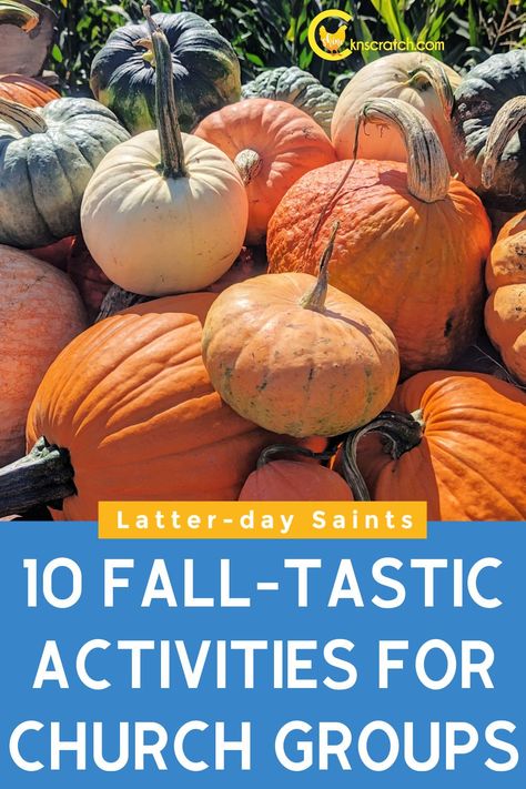 10 Fun Fall Activities for Church Groups — Chicken Scratch N Sniff Fall Youth Activities, Relief Society Activities, Youth Activities, Fun Fall Activities, Lds Primary, Church Activities, Chicken Scratch, Fall Activities, Latter Days