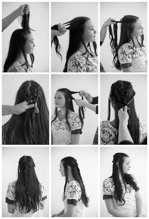 Elvish Hairstyles, Lorde Hair, Love And Obsession, Elven Hairstyles, Lotr Wedding, Braids Tutorial, I Love The Lord, Braid Tutorial, Hairdo For Long Hair