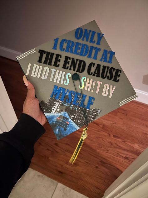 viral, explore page, explore, graduate, graduation cap, inspo, caps, lucki, music, art, cute, cool, nice, highschool, graduation Music Grad Cap Ideas, Grad Cap Song Lyrics, Graduation Cap Designs Music, Song Lyric Grad Caps, Music Inspired Graduation Caps, Highschool Graduation, Grad Cap Decorated, Graduation Cap Decoration Diy, Cap Decoration