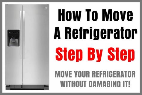 Moving your refrigerator to a new location? Here is how to properly move your refrigerator without damaging it. When you are moving your refrigerator to a new location simply follow the step-by-step and tips below to prepare your refrigerator for moving or transporting. Step By Step – How To Move A Refrigerator Step 1: TURN … How To Move A Refrigerator – Step By Step Read More » Moving Refrigerator In Kitchen, Double Door Fridge, Clean Refrigerator, Large Refrigerator, Fridge And Freezer, Freezer Organization, Best Refrigerator, American Fridge Freezers, Whirlpool Refrigerator