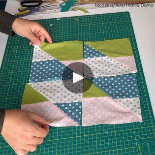 318K views · 7.1K reactions | how to make a very practical patchwork | patchwork | how to make a very practical patchwork | By Modelist/Terzi Hatice DEMİR | Facebook Easy Quilts, Quilting Tutorials, Quilt Tutorials, Baby Quilt, Baby Quilts, Quilt Blocks, Quilt Patterns, Quilting, Sewing