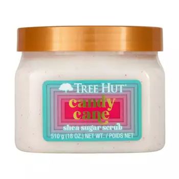 Candy Cane Tree Hut Scrub, Tree Hut Candy Cane Scrub, Candy Cane Tree Hut, Tree Hut Body Scrub Christmas, Tree Hut Body Scrub, Classic Holiday Desserts, Burr Basket, Best Body Scrub, Peppermint Scent