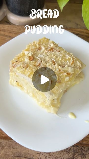 Vandana samayal on Instagram: "ARABIAN BREAD PUDDING 😋👌🍰🍮#summer Arabian dessert  Ingredients: Milk custard powder Sugar Fresh cream Powdered sugar Bread Nuts Bread pudding#arabian bread pudding#pudding recipe#amazing recipe #iftar recipe #ramadan recipe#summer dessert#easy recipes #simple cooking#trending reels#trending memes#simple snacks#snacks recipe#summer dessert#tamilcooking#trending reels" Arabian Bread Pudding, Arabian Desserts Recipes, Arabian Pudding Recipe, Arabian Pudding, Bread Pudding Recipe Easy Simple, Bread Dessert Recipes, Dessert Easy Recipes, Arabian Dessert, Custard Powder Recipes