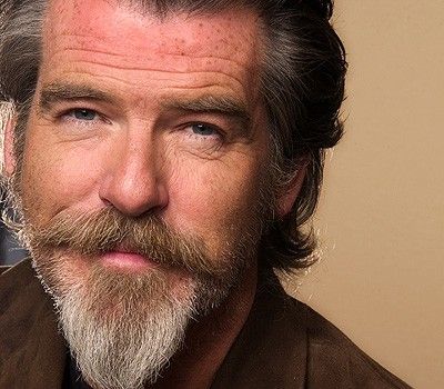 Piers Brosnan, Pierce Bronson, Van Dyke Beard, Makeup Demo, Ducktail Beard, Beard And Mustache Styles, Beard Quotes, Beard Styles Short, Mustache Styles