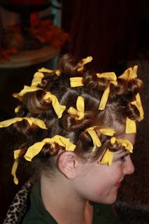 We do this every year for girls camp!  Just strips of fabric, wrap the hair like you would a spounge curler and tie!  Cheap and easy! Rag Curls, Diy Hair Curlers, Girls Camp, Rose Gold Hair, Artistic Hair, Gold Hair, Crazy Hair, Hair Curlers, Hair Dos