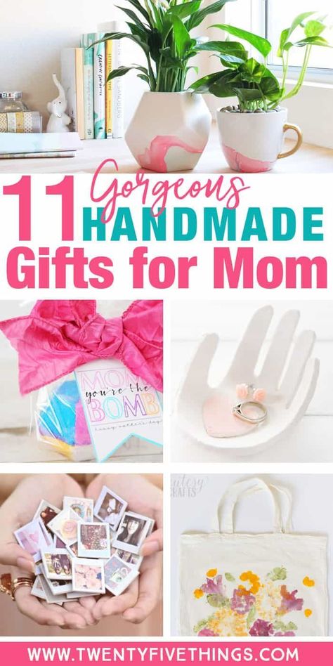 Find something special to make for mom this Mother's Day with these gorgeous DIY Mother's Day gift ideas. Many of these are handmade Mother's Day gifts from kids. Mother's Day Gifts From Kids, Handmade Gifts For Mom, Homemade Gifts For Mom, Gifts From Kids, Diy Mother's Day, Crock Pots, Homemade Mothers Day Gifts, Grandmas Mothers Day Gifts, Diy Gifts For Mom