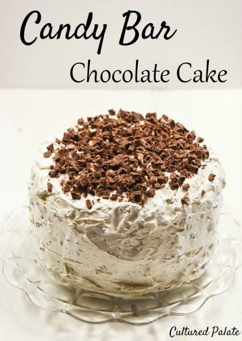 Hershey Bar Cake Recipe, Hersey Bar Cake, Swiss Chocolate Cake Recipe, Chocolate Candy Bar Cake, Hershey Bar Cake, Candy Bar Cake Recipes, Cake Recipes Ideas, Easy Chocolate Bars, Chocolate Torte Cake