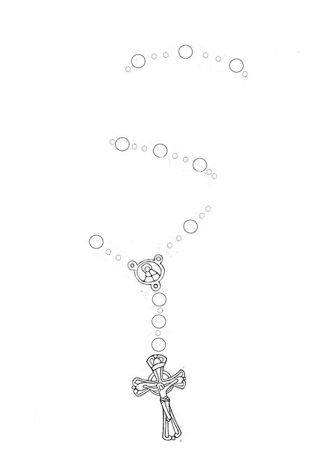 Cross With Beads Tattoo, Rosary Bead Tattoo Women, Rosary Outline, Rosary Tattoo Stencil, Rosary Tattoo Wrist, Rosary Bead Tattoo, Wrap Around Wrist Tattoos, Tattoos 2024, Catholic Aesthetic