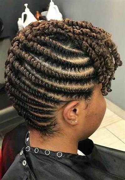 35 Flat Twist Hairstyles Flat Twist Styles, Flat Twist Hairstyles, New Natural Hairstyles, Flat Twist Updo, Twisted Hair, Side Braid Hairstyles, Protective Hairstyles For Natural Hair, Twisted Updo, Long To Short Hair