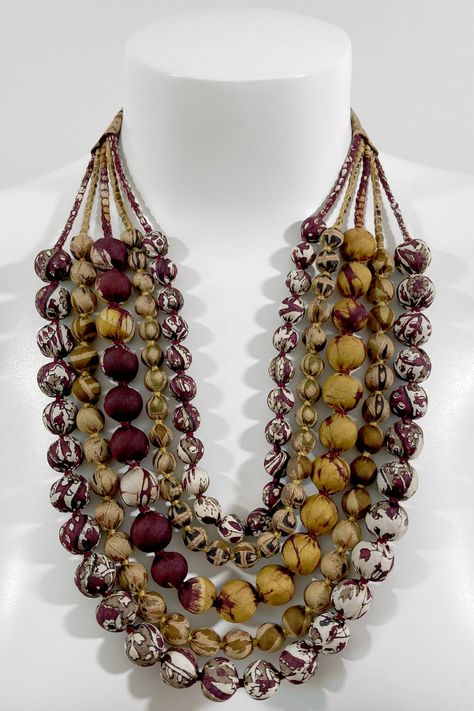 Silk thread jewelry