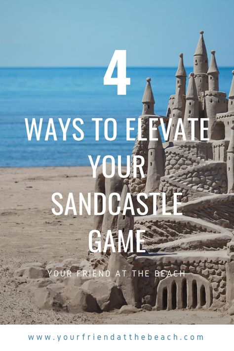 If you’ve ever been to 30A, Florida, you’ve probably spotted a beautifully crafted, towering sandcastle. The Gulf Coast of Florida is often pegged “The Sandcastle Coast” because of the ideal crafting conditions here! If you’ve seen one of these next-level seaside sculptures, you might be wondering how to make the best sandcastle yourself. Your Friend at the Beach is here to help! Building Sandcastles At The Beach, Sandcastle Ideas, 30a Florida, Beach Ideas, Random Ideas, Sand Castle, Gulf Coast, At The Beach, The Beach