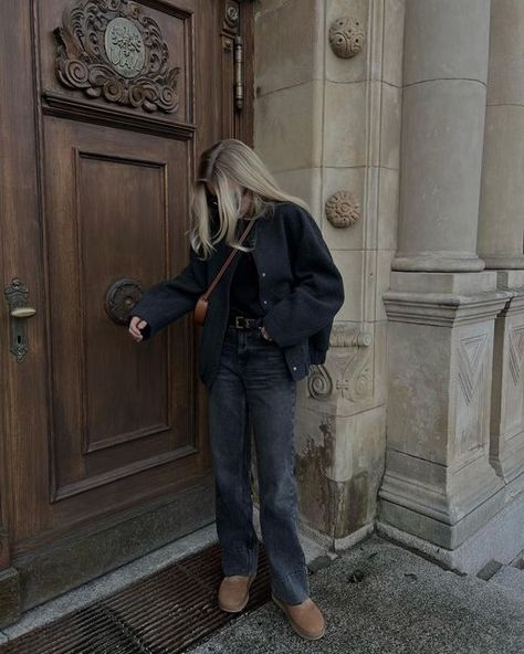 Zara Jacket 2023, Saint Laurent Belt Outfit, Jeans Outfit With Jacket, Jacket And Shirt Outfit, Zara Outfit 2023 Autumn, Fall Jackets 2023, Jeans And Jacket Outfit, Grey Jeans Outfit Winter, Gray Jacket Outfit