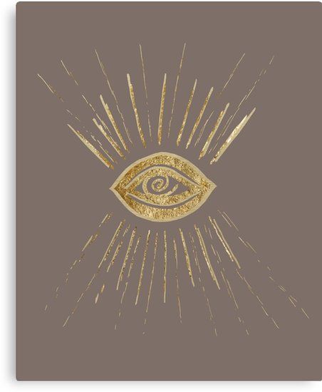 "Evil Eye Gold on Brown #1 #drawing #decor #art " Canvas Print by anitabellajantz | Redbubble Brown Evil Eye Wallpaper, Gold Evil Eye Wallpaper, God's Eye Craft, Drawing Decor, Hebrew Calligraphy, Evil Eye Art, Eyes Artwork, Eye Logo, Eye Decor