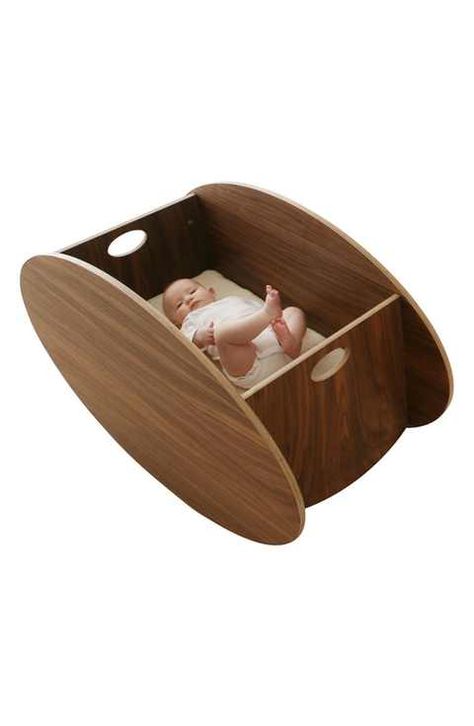 Baby Rocking Crib, Rocking Cradle, Cnc Furniture, Diy Bebe, Baby Cradle, Baby Bassinet, Baby Diy, Childrens Furniture, Baby Furniture