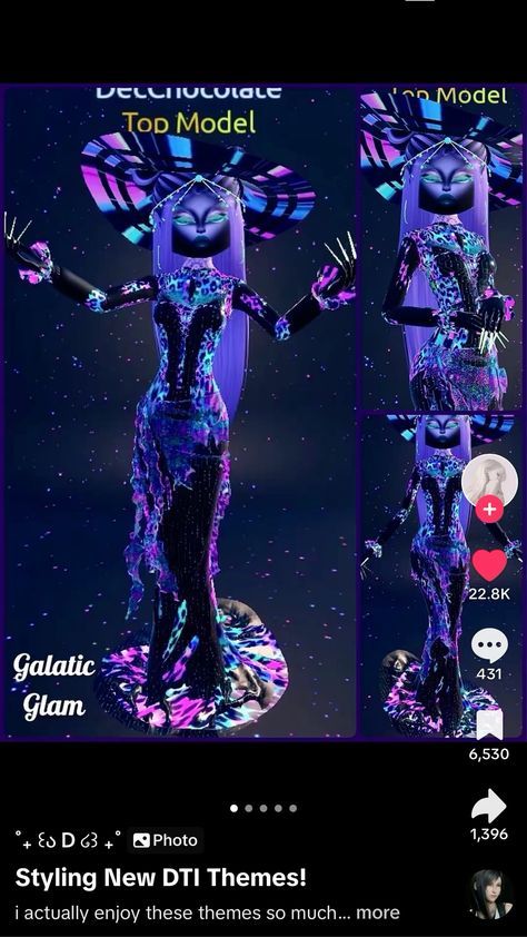 Dress To Impress Surrealismo, Dti Outfits For Every Theme, Dress To Impress Pumpkin Hack, Di Galactic Glam, Glam Outfit Aesthetic, Dress To Impress Theme Galactic Glam, Galactic Glam Outfit, Galactic Glam Dress To Impress Outfit, Dress To Impress All Themes