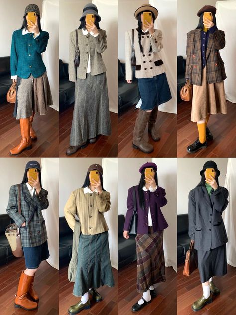 vintage clothing retro outfit dresses store sweatshirts jeans jacket sweaters 1950s fashion men women 50s weatherproof pants thrift 1940s shorts attire cargo unique tracksuit coat formal cheap insired skirt Coat Shorts Outfit, Formal Winter Wear For Women, 1940s Jacket Women, 1950s Womens Fashion Casual, Collared Jacket Outfit, Retro Jacket Outfit, Retro Theme Outfit, Vintage Winter Outfits 50s, 50s Winter Fashion