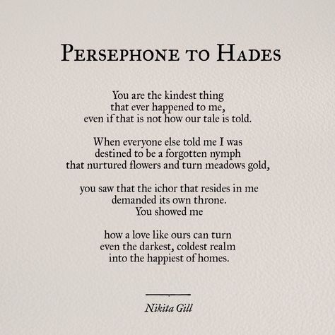 Mythology Poetry, Poem Inspiration, Girl Therapy, Writing Notes, Hades And Persephone, Literature Quotes, Witchy Things, Luxe Life, Witchy Vibes