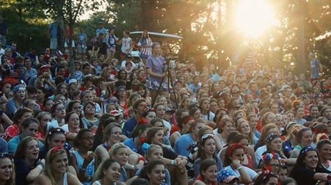 Camp Ozark|Red, White, and Blue night Camp Ozark, Camp America, Sleepaway Camp, Church Camp, Camp Counselor, Blue Night, Summer Goals, Vision Boards, Camp Half Blood