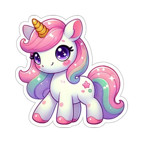 Cute Unicorn Stickers - Rainbow, Pink, Waterproof. Perfect for laptops, tumblers, cars, and more! #unicornstickers #cutestickers . #Clear_Aesthetic #Border_Sticker #Unicorn_Sticker #Unicorn_Stickers Clear Aesthetic, Unicorn Topper, Border Sticker, Color Flashcards, Panda Drawing, Fav Products, Unicorn Stickers, Classy Tattoos, Rainbow Stickers