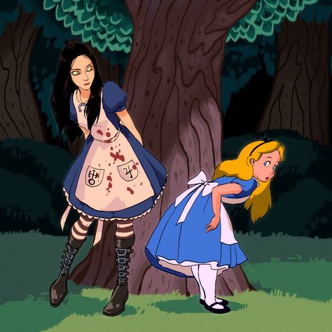 Arte Madi, Alice In Wonderland Fanart, American Mcgee, American Mcgee’s Alice, Wonderland Aesthetic, Castlevania Anime, Dark Alice In Wonderland, Madness Returns, Alice In Wonderland Aesthetic