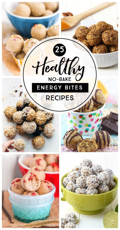 Energy bites make the perfect healthy snack to give you an energy boost and keep you feeling full between meals. Energy Boost Meals, Healthy Handheld Snacks, Healthy Energy Bites, Energy Bites Recipe, Energy Boosting Snacks, Energy Bites Healthy, Dessert Cravings, Diet Rules, Energy Bites Recipes